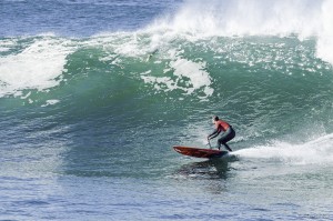 Surfrider member Matt Spencer locked in on a Westport peak during the annual Clean Water Classic. Photo credit Mathew Marino